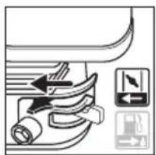 DEWALT DWPW61147 - Move the choke to the CLOSED position - 1