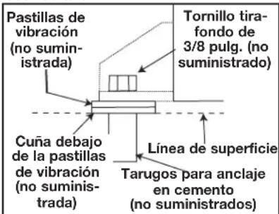 DEWALT DXCMV5076055 - Anclaje del compresor de aire - 1
