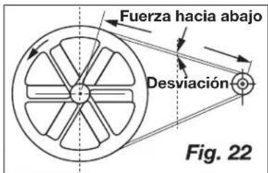 DEWALT DXCM805 - AJUSTE DE LA TENSIÓN DE LA CORREA - 2