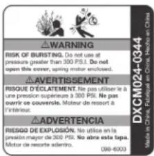 DEWALT DXCM024-0344 - INFORMACIÓN DE SERVICIO - 1