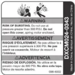 DEWALT DXCM024-0343 - INFORMACIÓN DE SERVICIO - 1