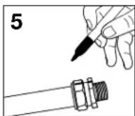 DEWALT DXCM024-0400 - Fittings Installation - 8