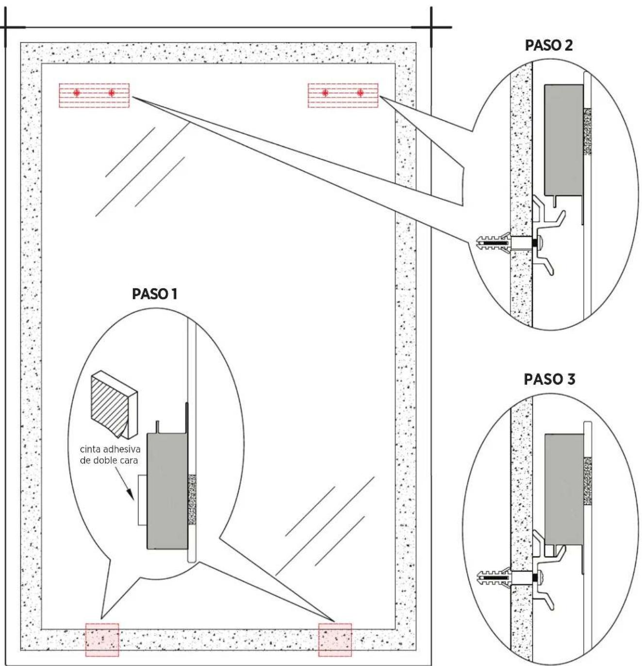 CRAFT + MAIN LED2436-RT - COLOCACIÓN - 1