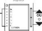 Lutron MACL-L3T251 - Encastrement - 1