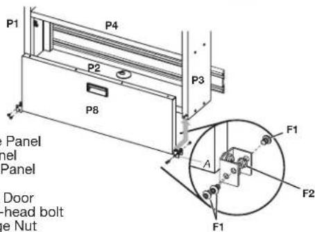 Gladiator GAFS42KDJSG - Attach Fold-down Door - 2