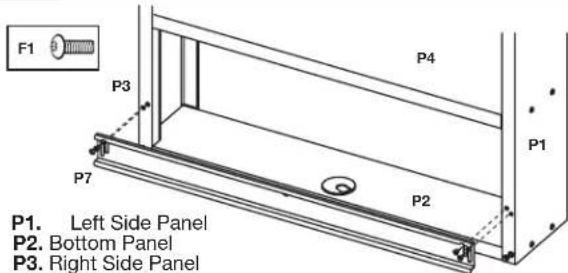 Gladiator GAFS42KDJSG - Attach Lower Mounting Bracket - 1