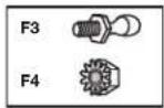 Gladiator GAFS42KDJSG - Attach Door Catch Pins - 1