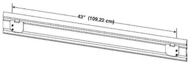 Gladiator GAGL30WSJW - Sliding the brackets into the GearTrack® channel - 1