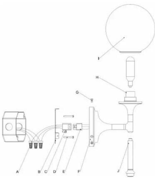 KOHLER Bellera K-31762 - INSTALLATION DU LUMINAIRE - 1