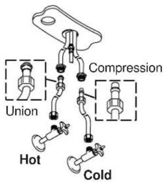 KOHLER Coralais K-15832 - Install the Handspray (optional) - 1