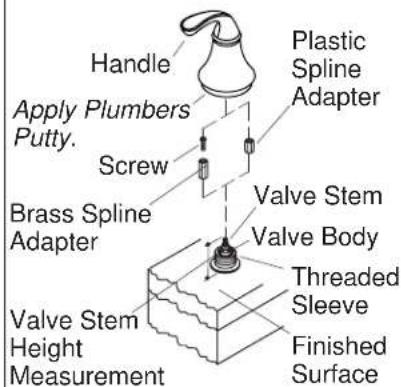 KOHLER Coralais K-P15294 - Install Spout - 2