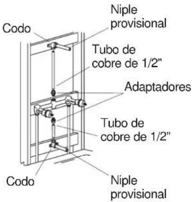 KOHLER K-6805 - Comience la instalación - Suministros en el techo - 1