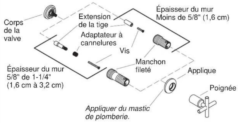 KOHLER Purist K-T14413 - Installer le bec - 1