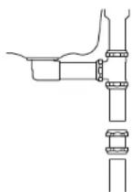 KOHLER Underscore K-1130 - Utilisation d'adhésif de - 2