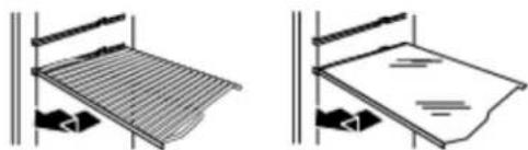 WHIRLPOOL WRTX3019SW - To remove and replace a shelf: - 1