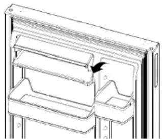 WHIRLPOOL WRTX3019SW - To remove and replace the utility compartment: - 1