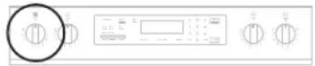 Forno FFSIN090530 - Activación del bloqueo del mando: (Esta función funciona en el mando izquierdo) - 1