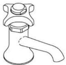 KOHLER Sentry K-7500 - Self-Closing and Single Control Faucets - 1