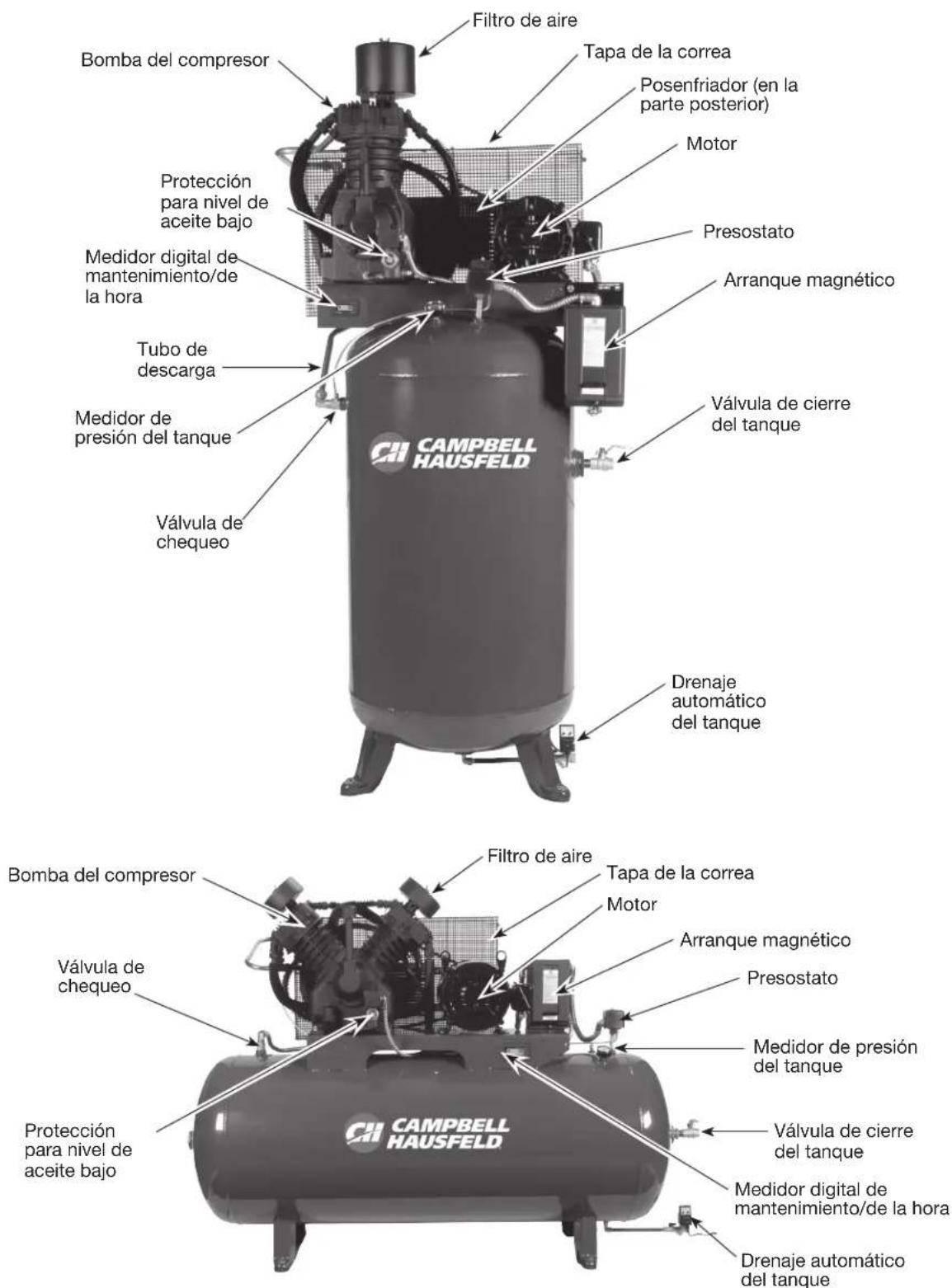 Campbell Hausfeld CE7050 - GuArde eSTAS inSTruCCioneS - no IAS deSeCHe - 2