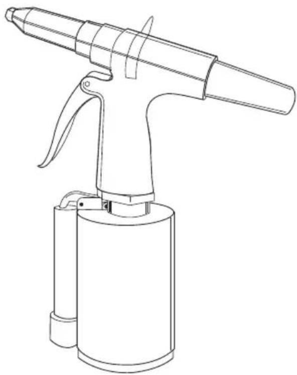 Campbell Hausfeld TL053900 - Rebitador pneumática - 2