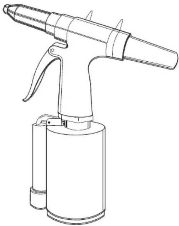 Campbell Hausfeld TL053900 - Rebitador pneumática - 1