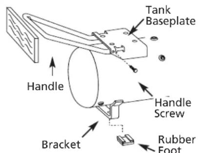 Campbell Hausfeld VT6271 - HANDLE - 1