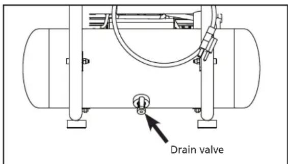 Campbell Hausfeld DC020500 - Drain Tank - 1