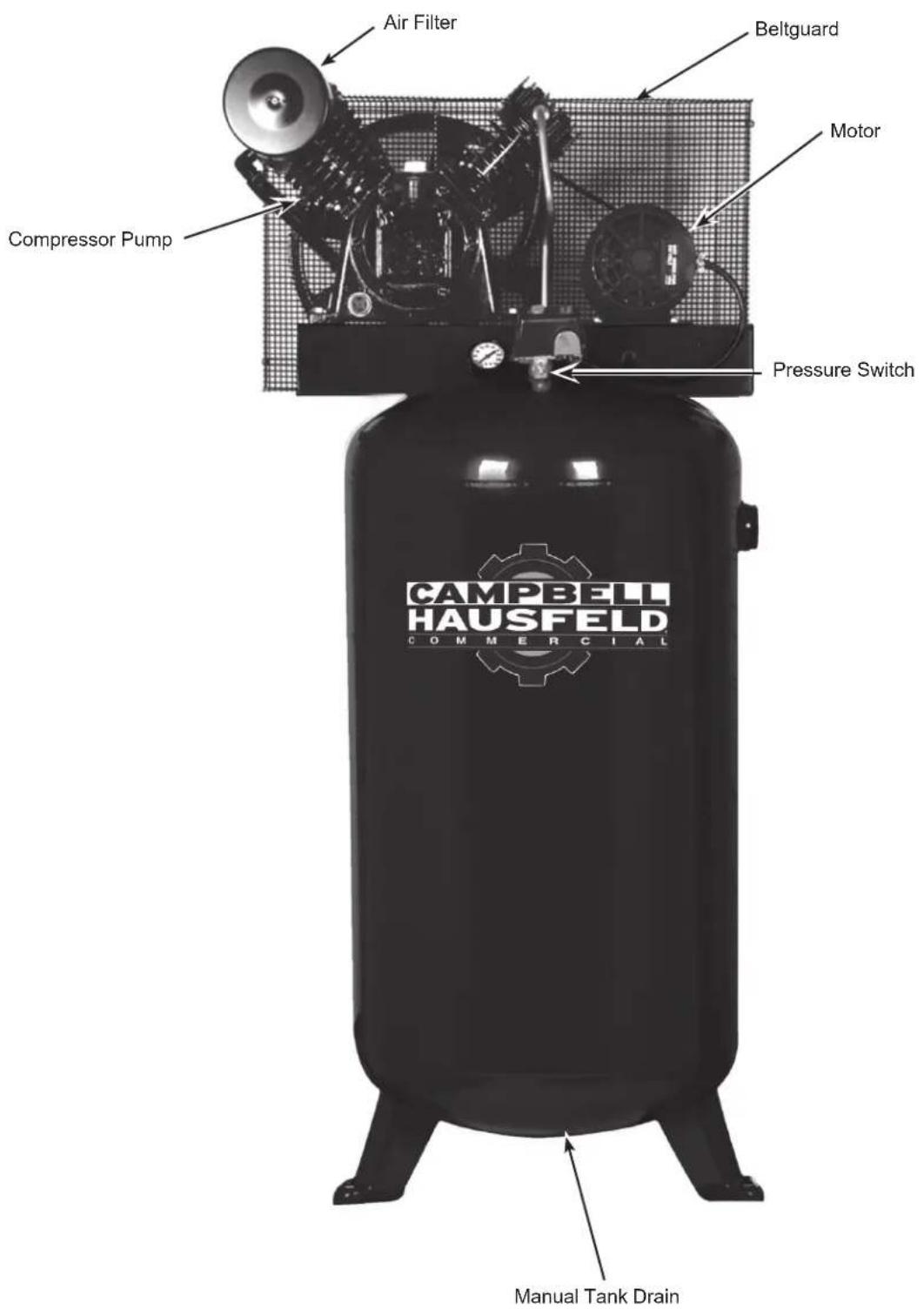 Campbell Hausfeld CE3001 - Getting To Know Your Compressor - General Purpose Series - 1