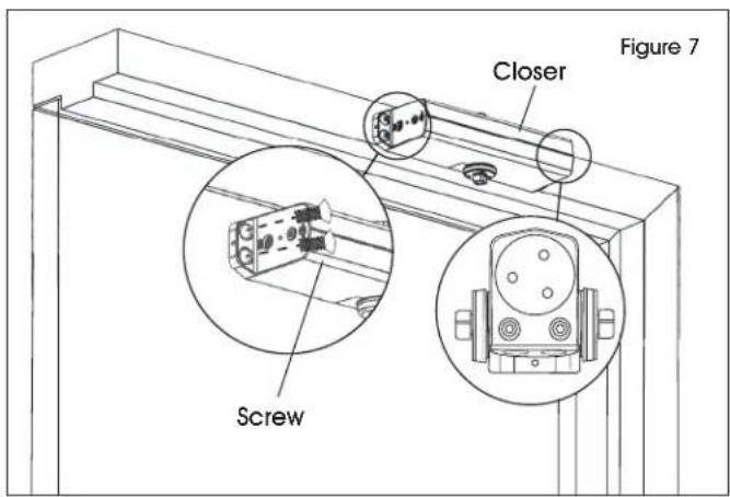 Uline H-11973 - TOP JAMB MOUNTING - 3