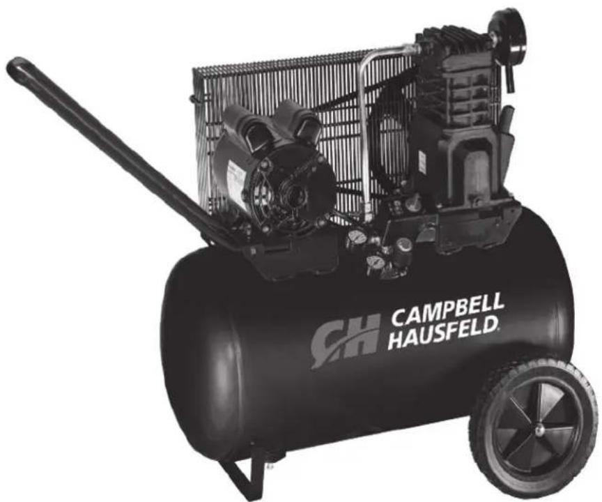 Campbell Hausfeld VT6290 - Compresseurs d'air horizontal portatif de 57, 77 et 114 l (15, 20 et 30 gal) - 1