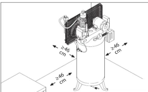 Campbell Hausfeld CE8003 - PARA INSTALAR EL TANQUE - 1