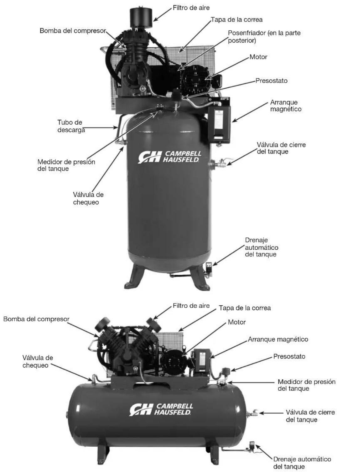 Campbell Hausfeld CE8003 - GUARDE ESTAS INSTRUCCIONES - NO LAS DESECHE - 2