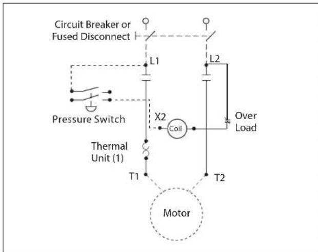 Campbell Hausfeld CE8003 - TAILLE DE FIL MINIMUM UTILISER LE FIL EN CUVRE 75^ - 1