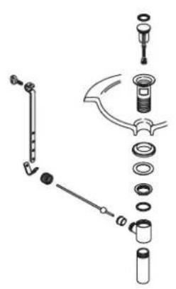 KOHLER Finesse K-7412 - Installation du robinet - 1