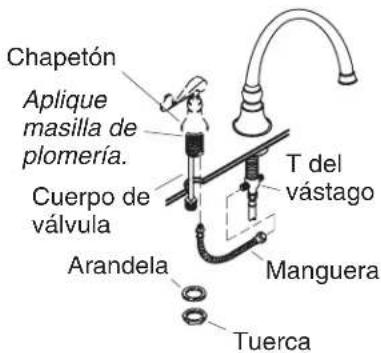 KOHLER Mickey's K-16111 - Instale el rociador - 1