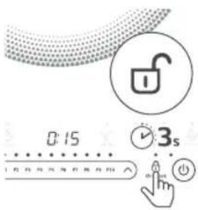 PHILIPS HD5850 - Using the Child lock function - 2