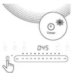 PHILIPS HD5850 - Använda timerfunktionen - 5