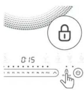 PHILIPS HD5850 - Përdorimi i funksionit "Child lock" - 1