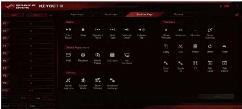 ASUS ROG Maximus VIII Formula - Touches de fonction - 1