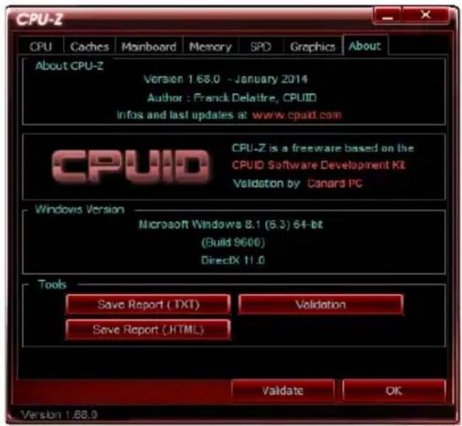 ASUS ROG Maximus VIII Formula - ROG CPU-Z - 2