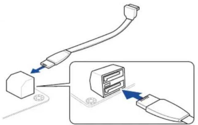 ASUS ROG Maximus VIII Formula - Connexion de péripériques SATA - 2