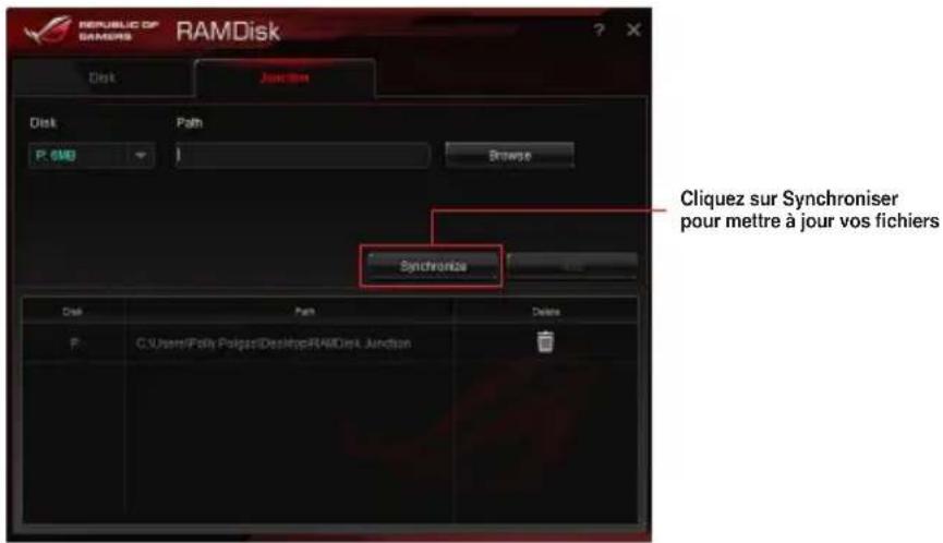 ASUS ROG Maximus VIII Formula - Synchroniser les fichiers de sauvegarde - 1
