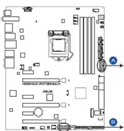 ASUS ROG Maximus VIII Formula - Connecteurs USB 3.0 (20-1 pin USB3_12, USB3_34) - 1