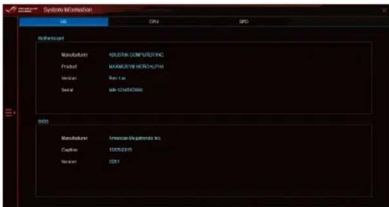 ASUS ROG Maximus VIII Formula - Informations sur la carte mère - 1