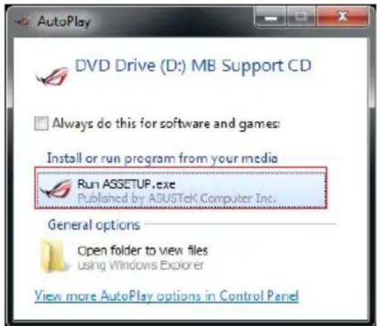 ASUS ROG Maximus VIII Formula - Lancer le DVD de support - 2