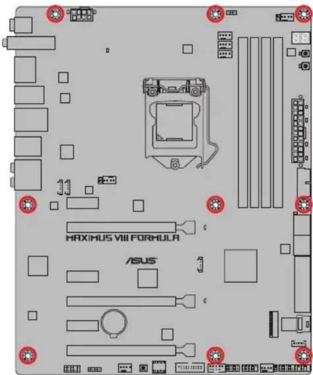 ASUS ROG Maximus VIII Formula - Installation de la carte mère - 5