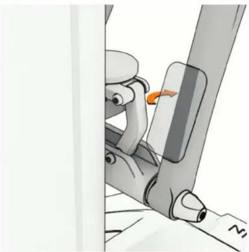 Tacx Alpine - Vérification du jeu au niveau de la fourche du vélo - 2