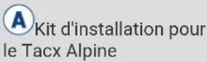 Tacx Alpine - Kits d'installation - 1