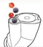 KUVINGS REVO830 - Ingredients with small seeds (e.g. raspberry, pomegranate, grape) - 1