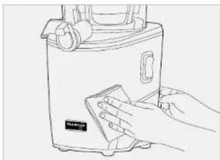 KUVINGS REVO830 - Comment démonter et nettoyer l'appareil - 6